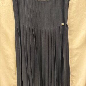 Chanel black pleated skirt size 44